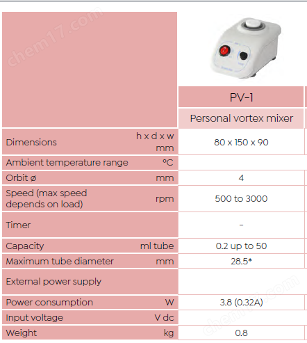 便携式漩涡振荡器
